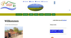 Desktop Screenshot of bauernhof-kleingarn.de
